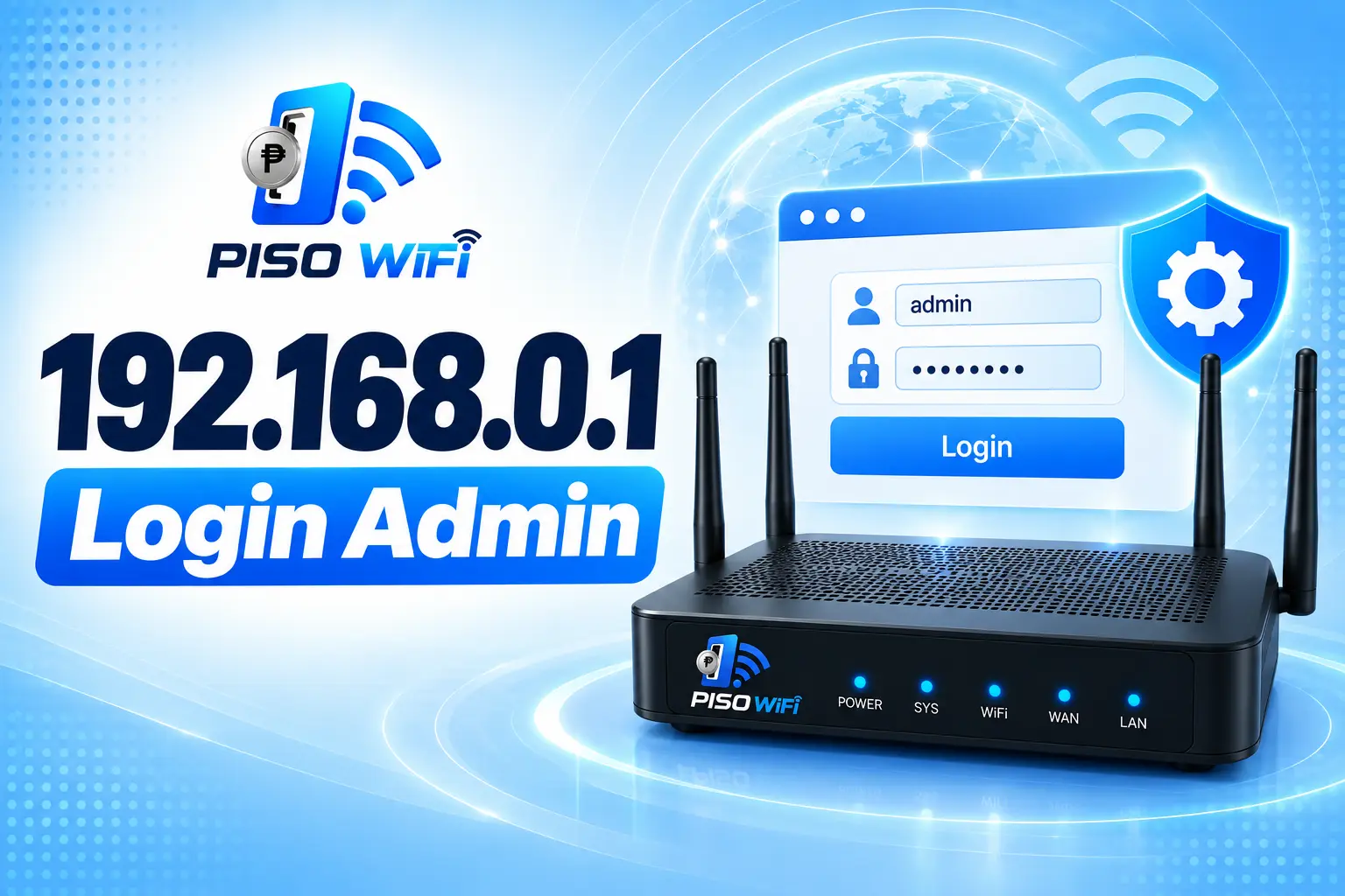 192.168.0.1 Admin Panel